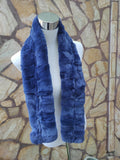 Fur scarves, fur scarf womens, rex rabbit fur scarf, fur collar