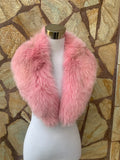 Fur Collar, fox fur collar, real fur scarf, fur warm neck