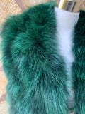 Fur Collar, fox fur collar, real fur scarf, fur warm neck