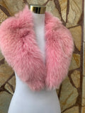 Fur Collar, fox fur collar, real fur scarf, fur warm neck