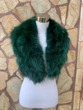 Fur Collar, fox fur collar, real fur scarf, fur warm neck