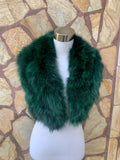 Fur Collar, fox fur collar, real fur scarf, fur warm neck