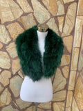 Fur Collar, fox fur collar, real fur scarf, fur warm neck