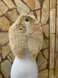 Fur Collar, fox fur collar, real fur scarf, fur warm neck