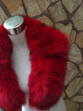 Fur Collar, fox fur collar, real fur scarf, fur warm neck