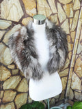 Fur Collar, fox fur collar, real fur scarf, fur warm neck