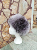 Luxurious Genuine Fur Hat for Women - Handcrafted Winter Headwear - Real fox fur hat