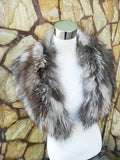 Fur Collar, fox fur collar, real fur scarf, fur warm neck