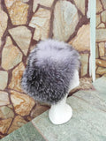 Luxurious Genuine Fur Hat for Women - Handcrafted Winter Headwear - Real fox fur hat