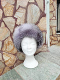 Luxurious Genuine Fur Hat for Women - Handcrafted Winter Headwear - Real fox fur hat