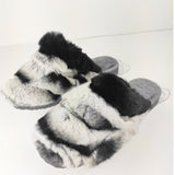 Real Sheepskin Fur Natural color Slippers - Handmade Warm & Genuine Fur Women Indoor or House Shoes | Gift For Wife, Mother n Girlfriend